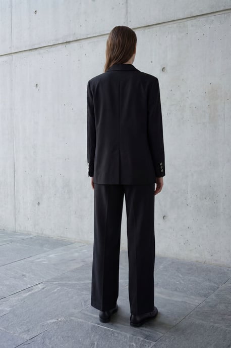 Katoenen Linnen Blazer met Knopfsluiting - Image 3