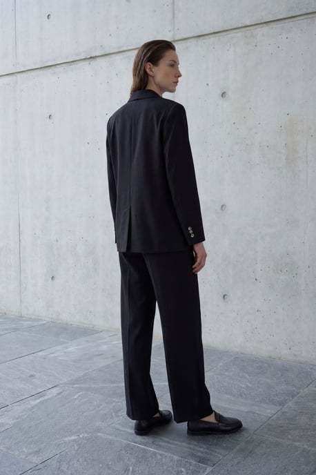 Katoenen Linnen Blazer met Knopfsluiting - Image 4