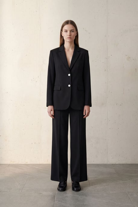 Katoenen Linnen Blazer met Knopfsluiting - Image 5