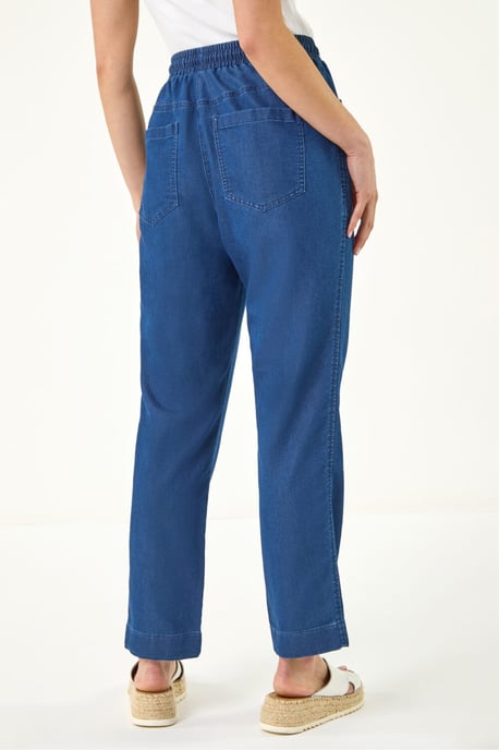 Petite Seam Detail Stretch Jean - Image 3