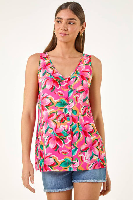 Floral Cami Top - Image 2