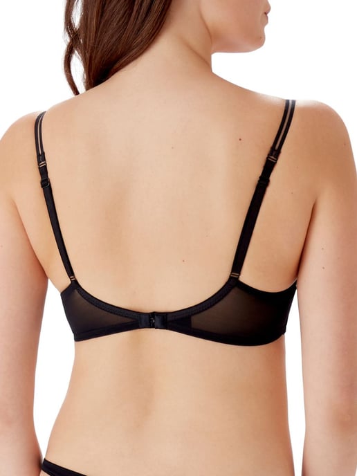 Illusion Padded Plunge Bra /Red - Image 2