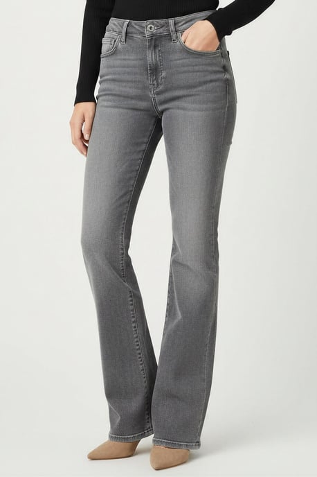 High Rise Bootcut Jeans - Image 1