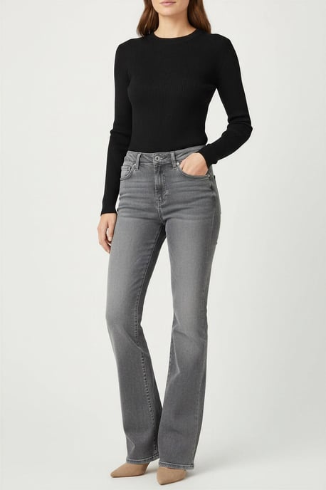 High Rise Bootcut Jeans - Image 2