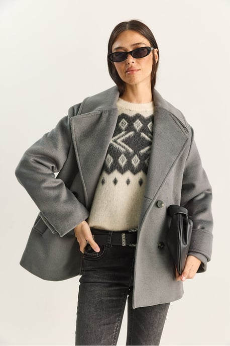Oversized Jas met Zakken - Image 2
