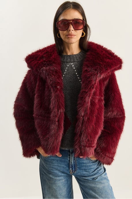 Oversized Nepleren Jas - Image 1