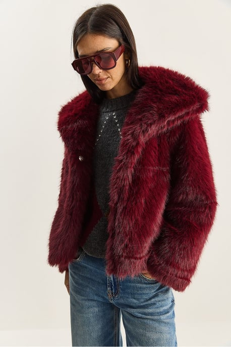 Oversized Nepleren Jas - Image 2