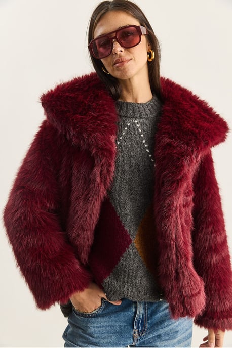 Oversized Nepleren Jas - Image 4