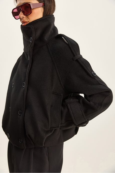 Knäppt Oversize Jacka - Image 4