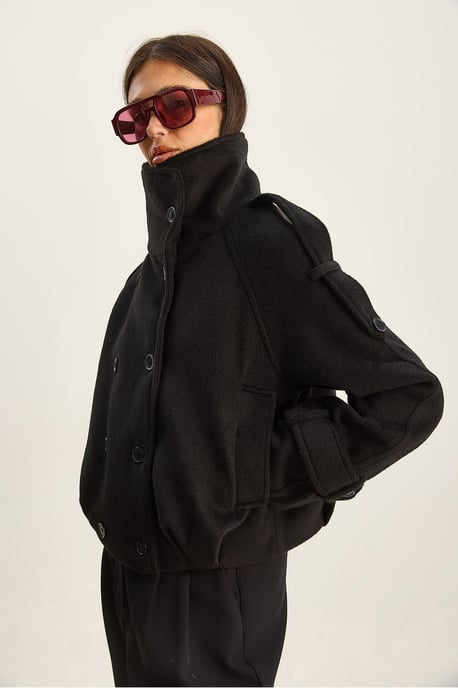 Knäppt Oversize Jacka - Image 5