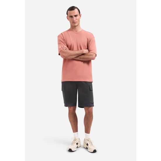 No Excess T-shirt crewneck graphic coral - Image 2