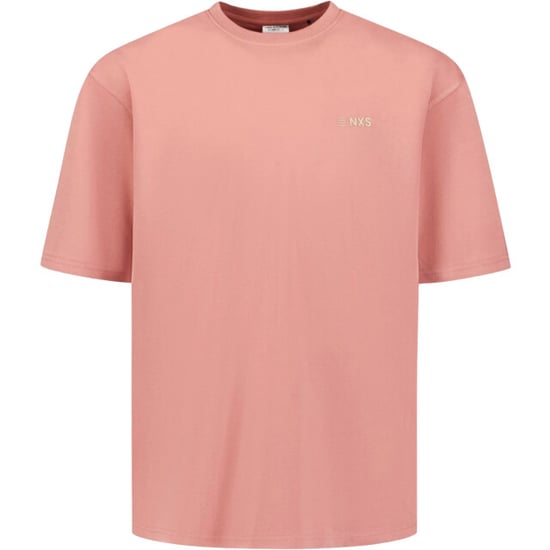 No Excess T-shirt crewneck graphic coral - Image 4