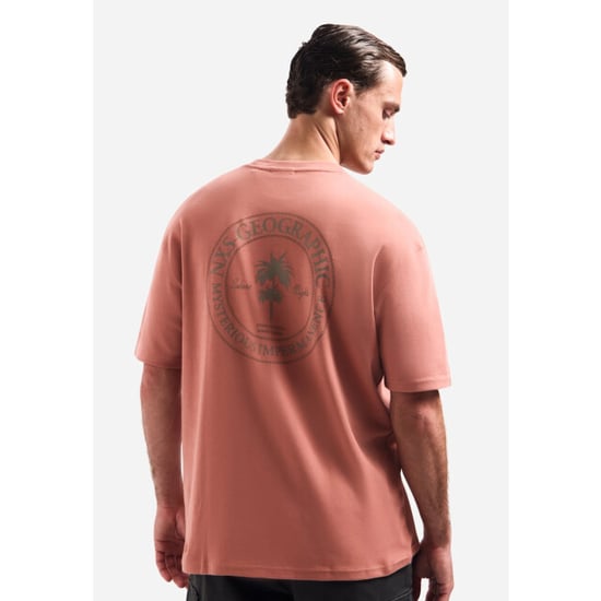No Excess T-shirt crewneck graphic coral - Image 6