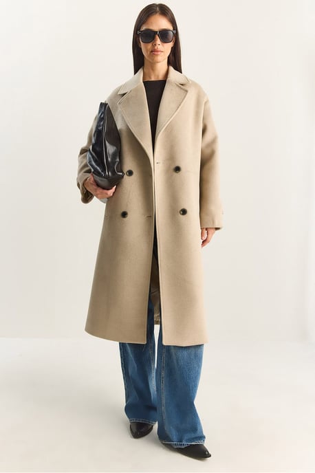 Oversized Long Coat - Image 1