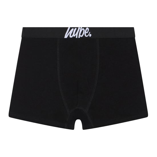 3 Pack Boys Boxers Black, Grey & Navy Soft Breathable Underwear - Image 3
