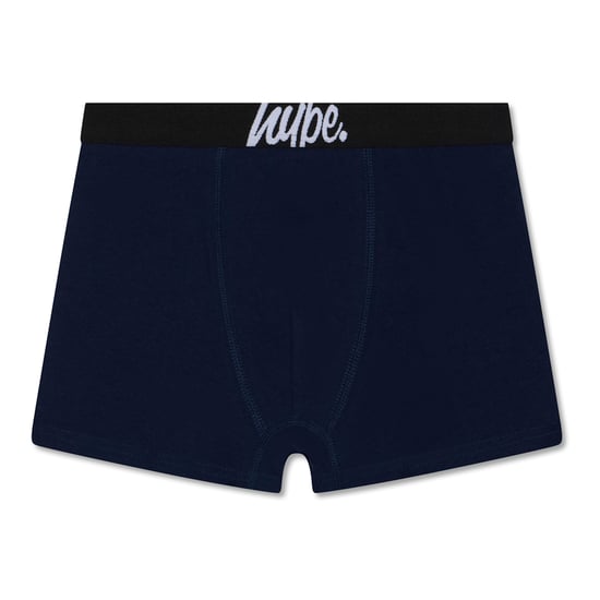 3 Pack Boys Boxers Black, Grey & Navy Soft Breathable Underwear - Image 5