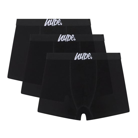 3 Pack Boys Boxers Black Soft Breathable Underwear - Image 1