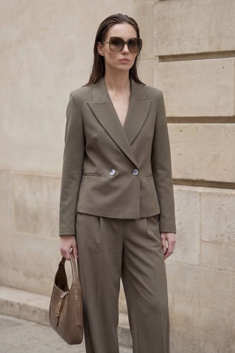 Klassieke Geknoopte Blazer - Image 1