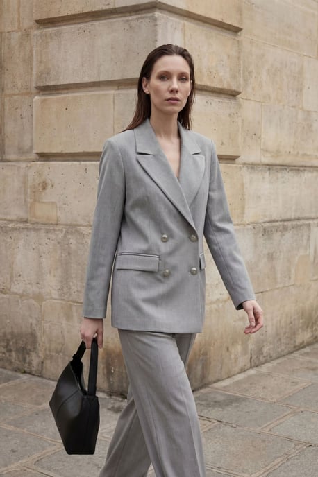 Buttoned Blazer Jacket - Image 3