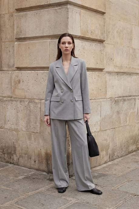 Buttoned Blazer Jacket - Image 5