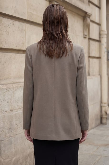 Buttoned Blazer Jacket - Image 2
