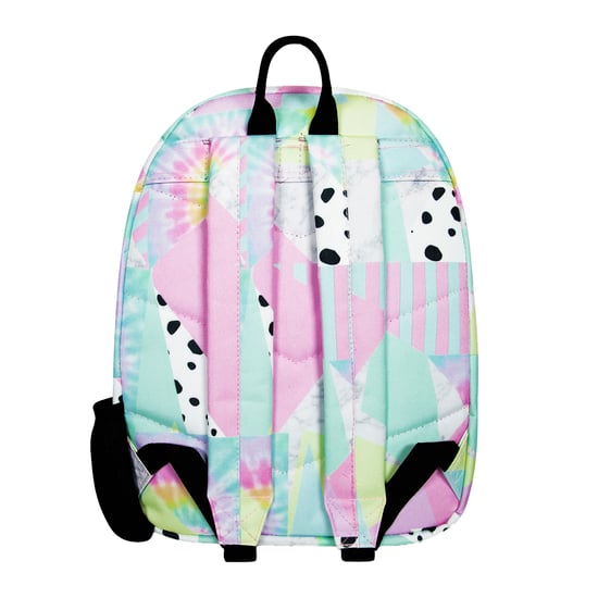 Kids Backpack Multi Pastel Collage Design | Lightweight School Bag - Image 3