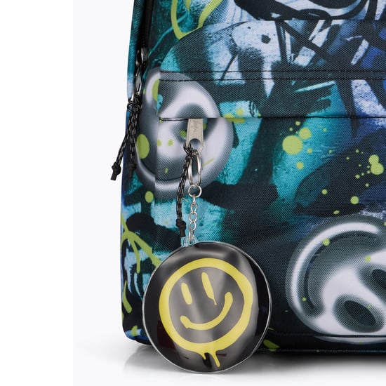 Kids Backpack Multi Visionary Graffiti Print | 18L School Bag with Laptop Sleeve - Image 5