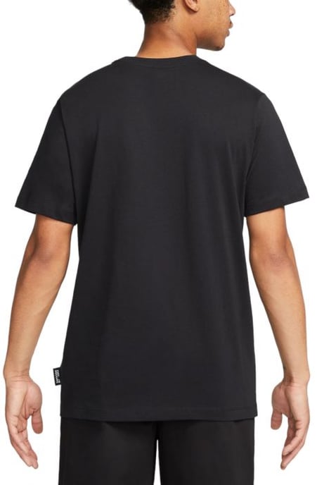 Nike Sportswear Swoosh Black Mens T Shirt - Image 2