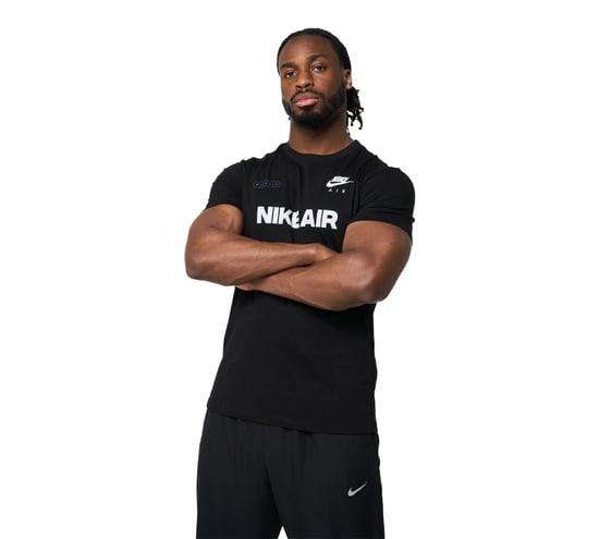 Nike Air Bold Mens Black T Shirt - Image 3