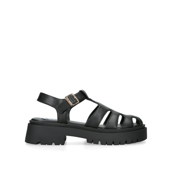 Leather Minsk Black Sandals - Image 4