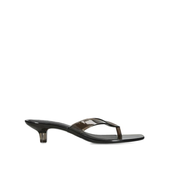 Tracie Jelly Grey Sandals - Image 1