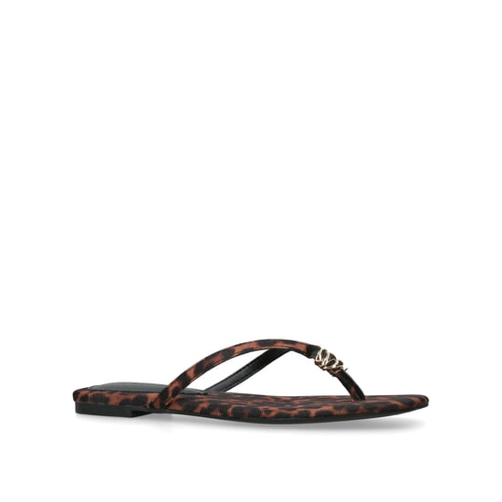 Maliyah Leopard Print Sandals - Image 4