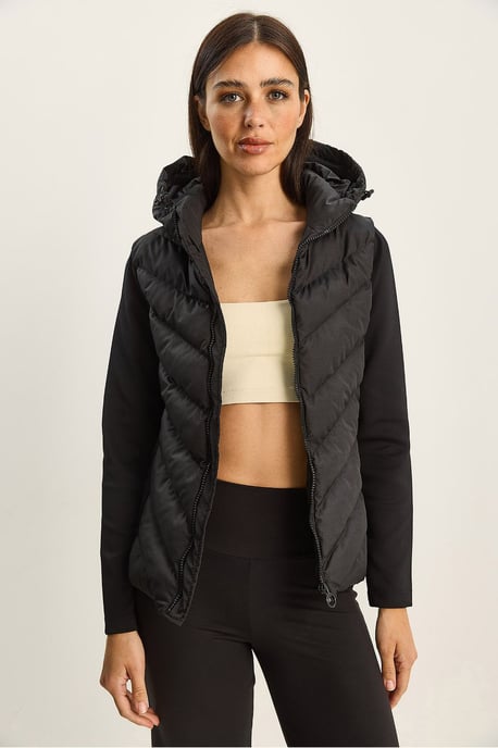 Hooded Puffers Coat - Image 2