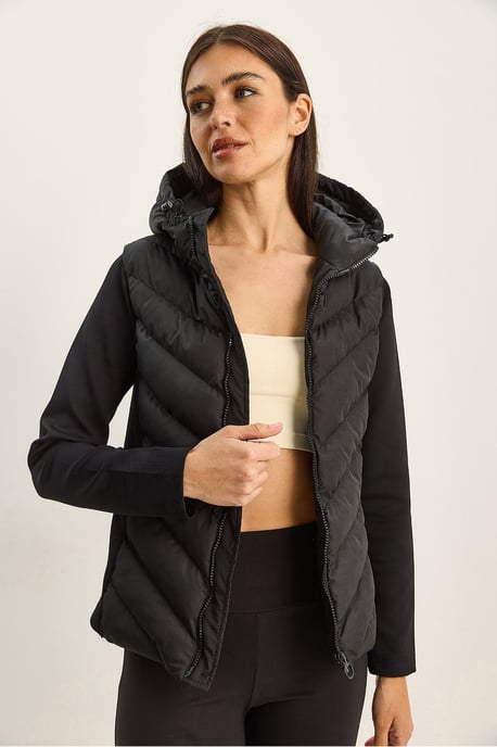 Hooded Puffers Coat - Image 3
