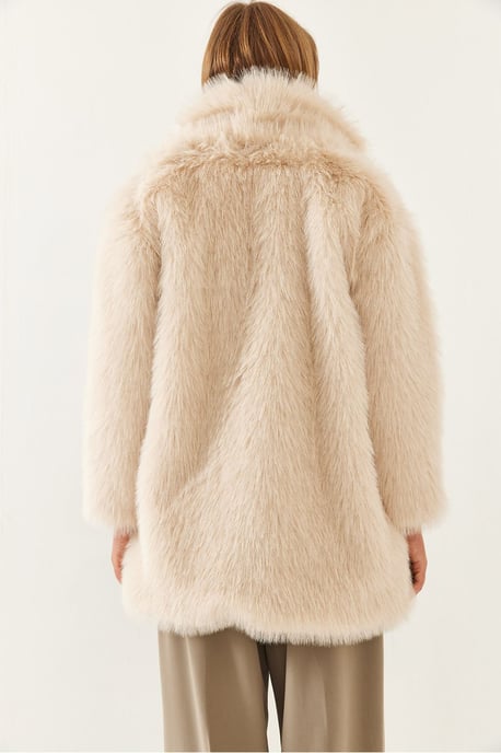 Faux pälsjacka - Image 6