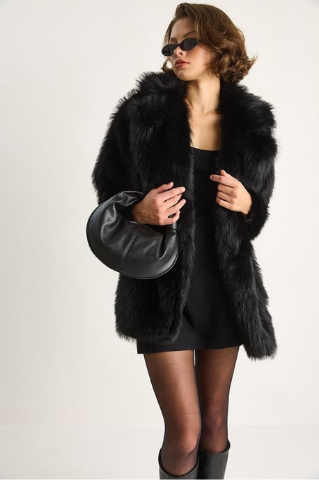Faux pälsjacka - Image 3