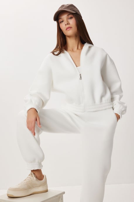 Hooded Lange Mouw Twee-Stuk Coord Set - Image 3