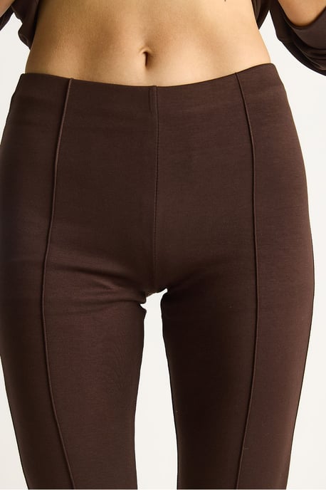 Aansluitende Lange Mouwen Crew Neck Twee Delige Set - Image 6