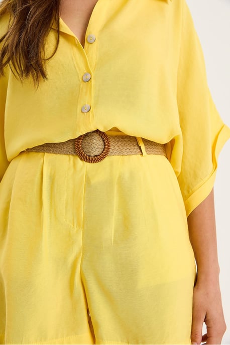 Hoge Taille Gebuttonde Twee-Delige Co-ord Set - Image 6