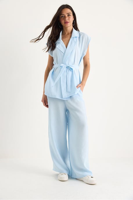 Vest en Wijde Pantalon Set - Image 2