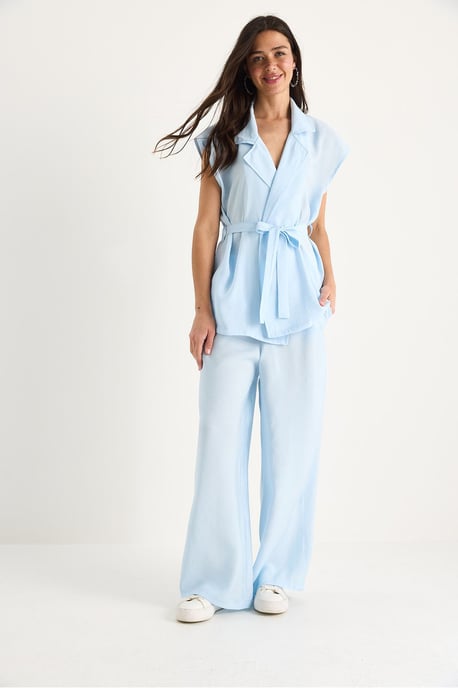 Vest en Wijde Pantalon Set - Image 3