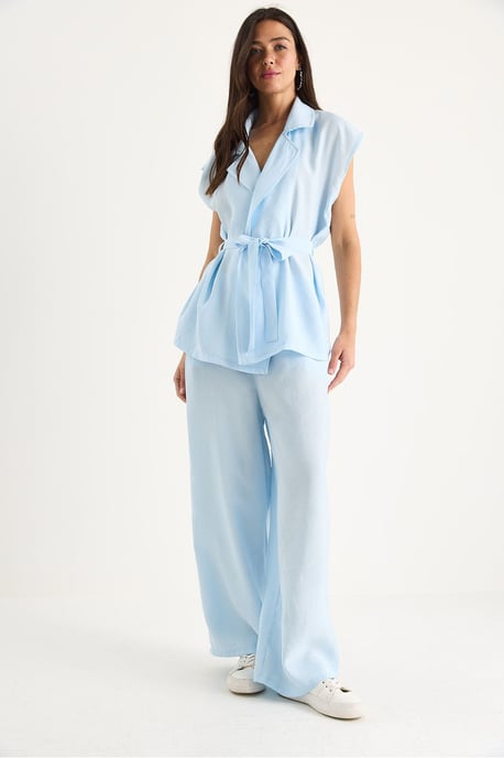 Vest en Wijde Pantalon Set - Image 4