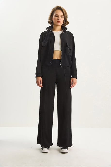 Jas-Broek Viscose Mix Twee-delige Coördinaat Set - Image 2