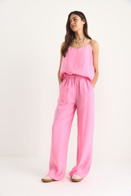 Mouwloze Camisole en Wijde Broek Coord Set - Image 4