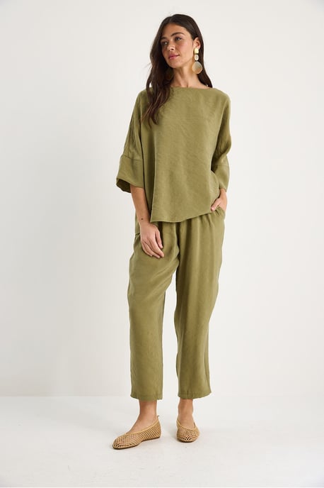 Överdimensionerad båtkrage polyester tvådelad koordset - Image 3