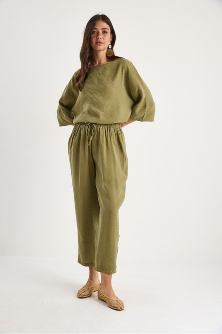 Överdimensionerad båtkrage polyester tvådelad koordset - Image 5