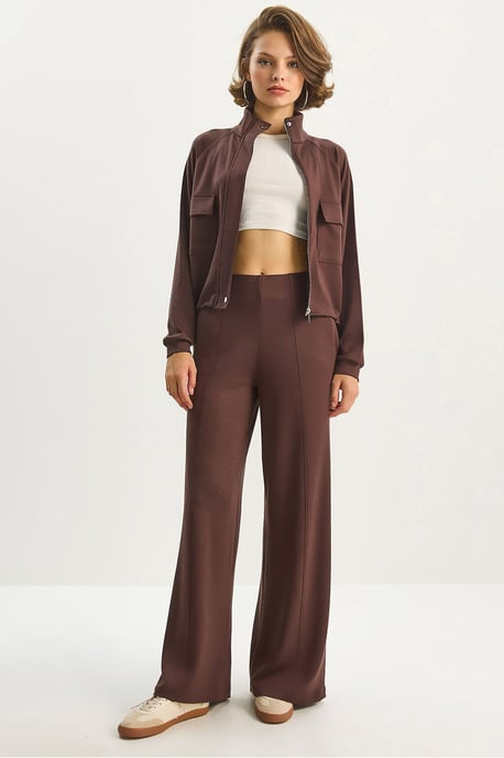 Jas-Broek Viscose Mix Twee-delige Coördinaat Set - Image 1
