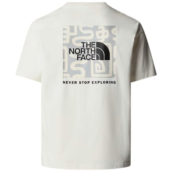 The North Face Mens U YOTS SS RLX T-Shirt White Dune - Image 3