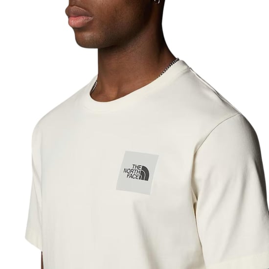 The North Face Mens U YOTS SS RLX T-Shirt White Dune - Image 4