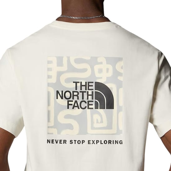 The North Face Mens U YOTS SS RLX T-Shirt White Dune - Image 5